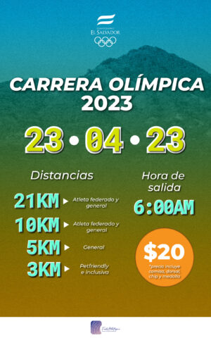 Carrera Olímpica 2023 (EVENTO SUSPENDIDO)