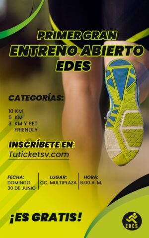 Primer gran entreno abierto EDES (GRATIS)